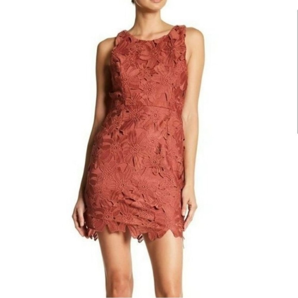 ASTR Lace Sleeveless Dress